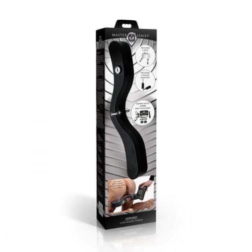 Master Series E-Stim Wooden Humbler - Black