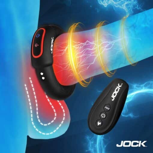 Jock Rumbler Vibrating & Warming C-Ring - 1.8" ( 45mm) - Image 7