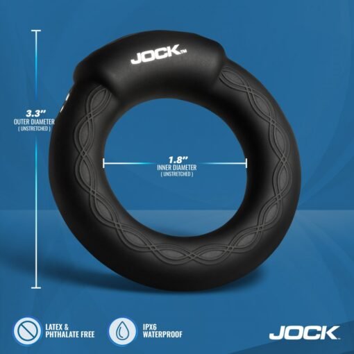 Jock Rumbler Vibrating & Warming C-Ring - 1.8" ( 45mm) - Image 3
