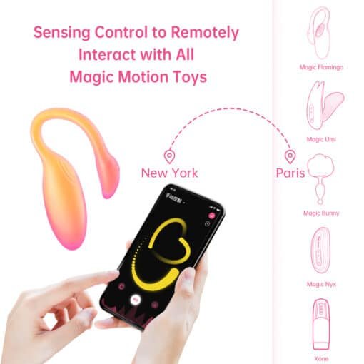 Flamingo Max – APP Control Smart Sex Egg Orange - Image 7