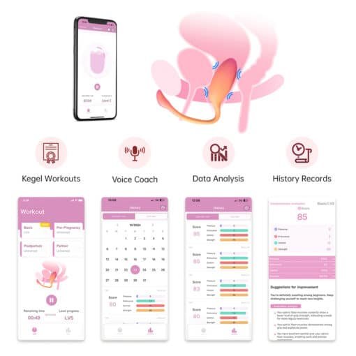 Flamingo Max – APP Control Smart Sex Egg Orange - Image 4