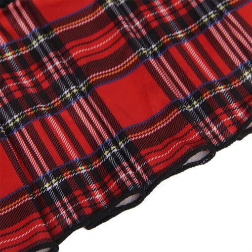 Sexy Checkered University Costume S/M - Image 2