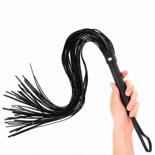 Kink - Black Soft PVC Whip 70 CM - Image 3