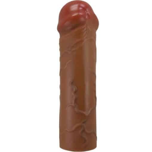 Pretty Love – Nile Penis Sleeve with 2.5 CM Extension Brown - Image 7
