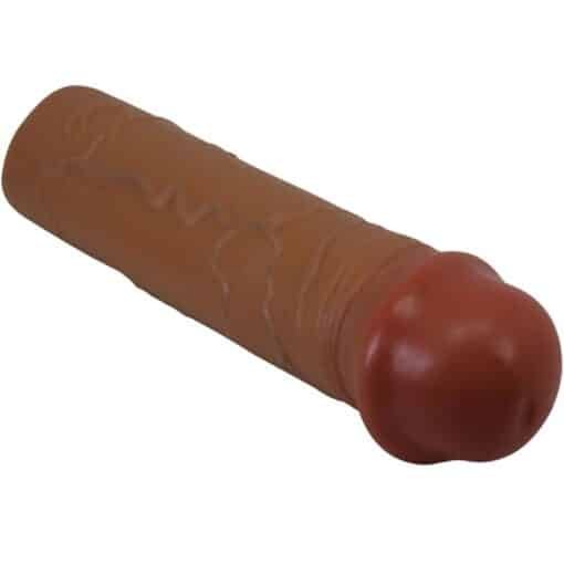 Pretty Love – Nile Penis Sleeve with 2.5 CM Extension Brown - Image 2