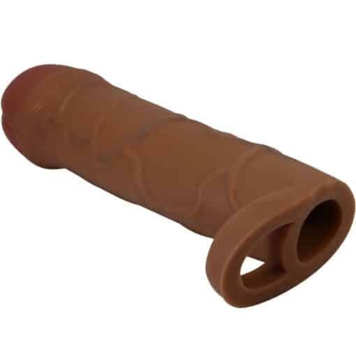 Pretty Love – Bunion Penis Sleeve with 2.5 CM Extension Brown - Image 6