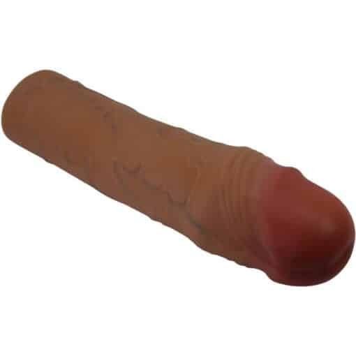 Pretty Love – Chane Penis Sleeve with 5 CM Extension Brown - Image 2