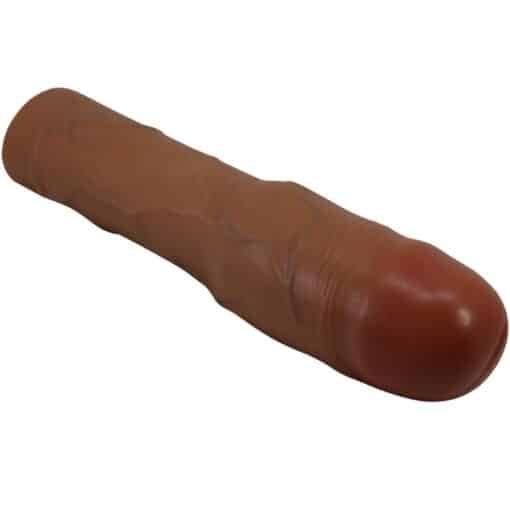 Pretty Love – Kylian Penis Sleeve with 7.6 CM Extension Brown - Image 2