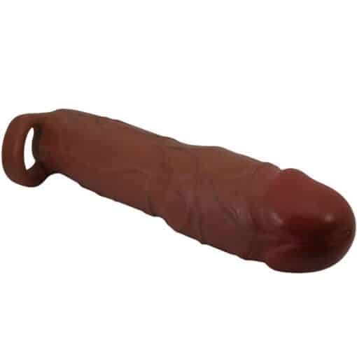 Pretty Love – Gerd Penis Sleeve with 7.6 CM Extension Brown - Image 2