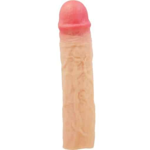 Pretty Love - Derek Penis Sleeve with 7.6 CM Extension Flesh - Image 5