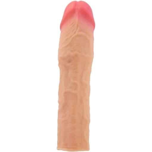 Pretty Love - Stevenson Penis Sleeve with 7.6 CM Extension Flesh - Image 4
