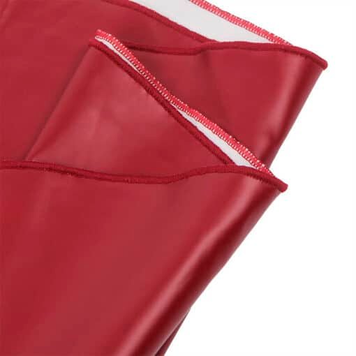 Dress Burgundy PU Leather with Burgundy PU Leather Strap S/M - Image 3