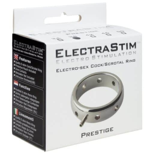 Electrastim - Prestige Electromagnetic Metal Penis Ring 42 MM