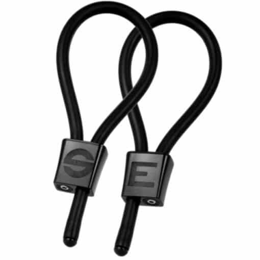 Electrastim - Prestige Electra Loops Adjustable Cock Rings Black - Image 3