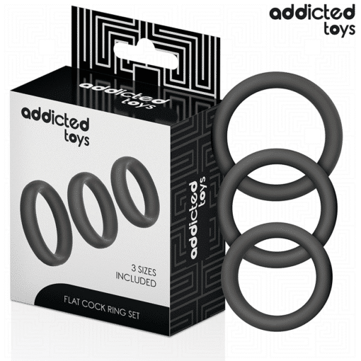 Addicted Toys - Set of Flat Silicone Rings