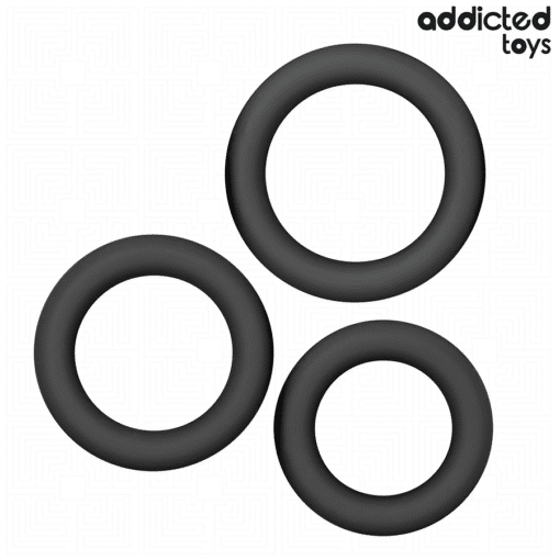 Addicted Toys - Set of Silicone Rings Model 1 - Image 3
