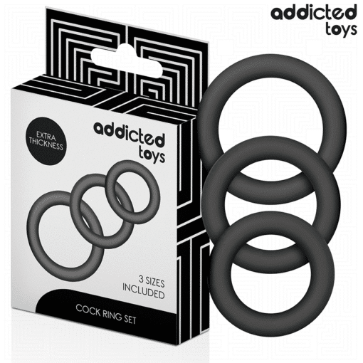 Addicted Toys - Set of Silicone Rings Model 1