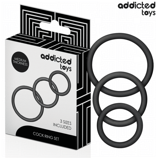 Addicted Toys - Set of Silicone Rings Model 2