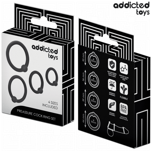 Addicted Toys - Set of Pressure Silicone Rings - Image 6