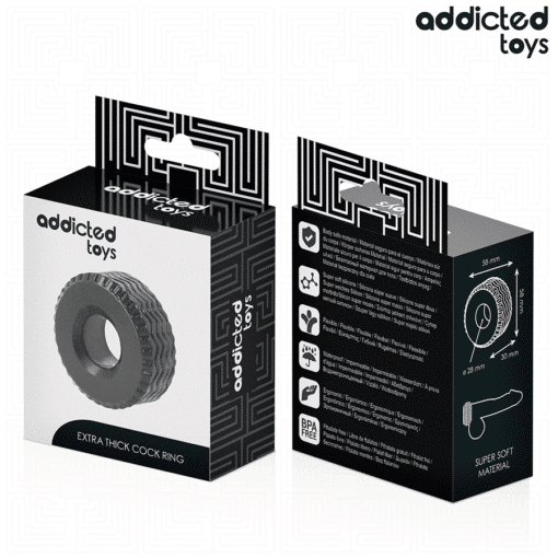 Addicted Toys - Extra Thick Cock Ring - Image 6