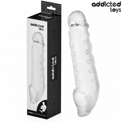 Addicted Toys - Transparent Penis Sheath Small 23 CM
