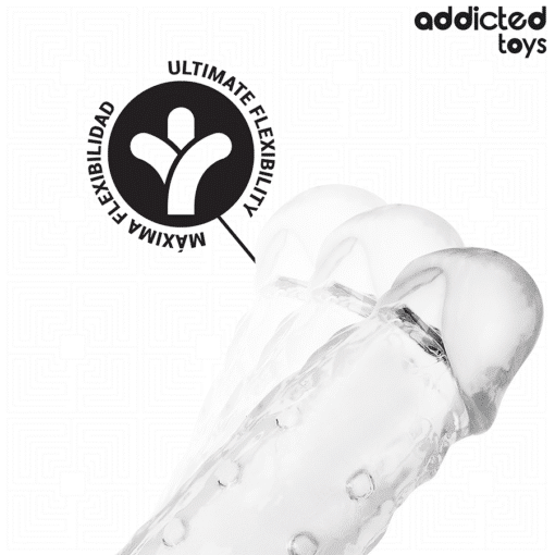 Addicted Toys - Transparent Penis Sheath Small 23 CM - Image 4