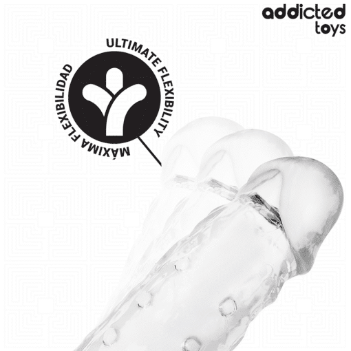 Addicted Toys - Transparent Penis Sheath Medium 27 CM - Image 4