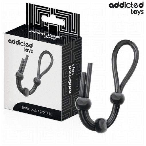 Addicted Toys – Triple Lasso Cock Tie