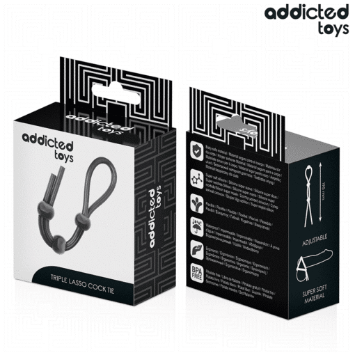 Addicted Toys – Triple Lasso Cock Tie - Image 6