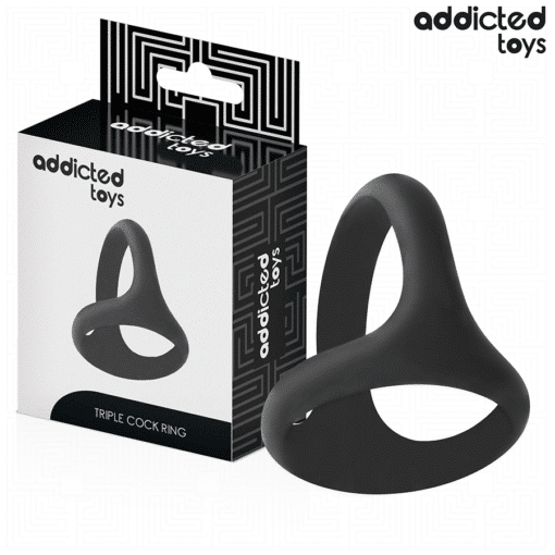 Addicted Toys - Thick Triple Penis Ring