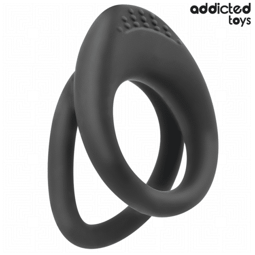 Addicted Toys - Textured Double Silicone Ring - Image 3