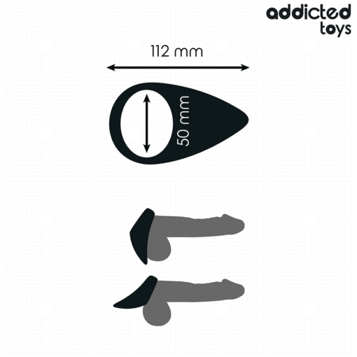 Addicted Toys - Teardrop Silicone Ring 50MM - Image 3
