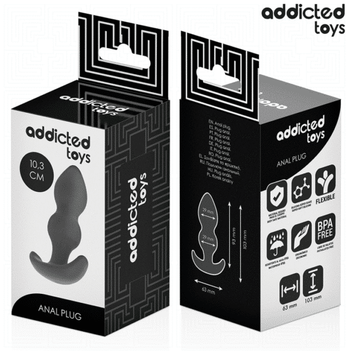 Addicted Toys - Anal Silicone Plug Small 10.3 CM - Image 6