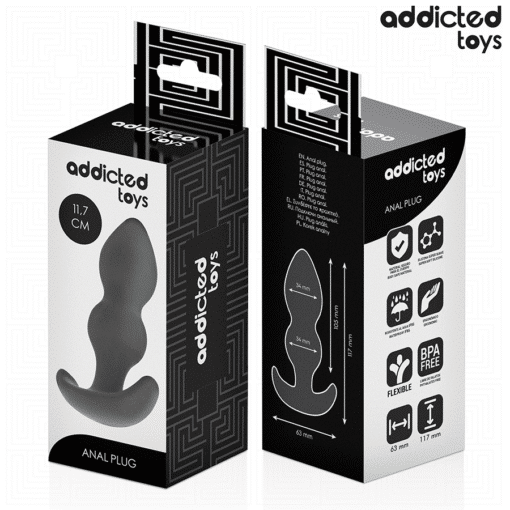 Addicted Toys - Anal Silicone Plug Large 11.7 CM - Image 6