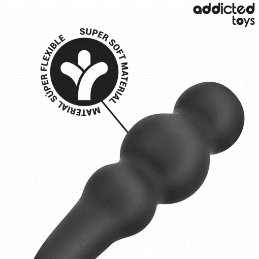 Addicted Toys – Silicone Anal Plug with Ring Model 1 - Image 4
