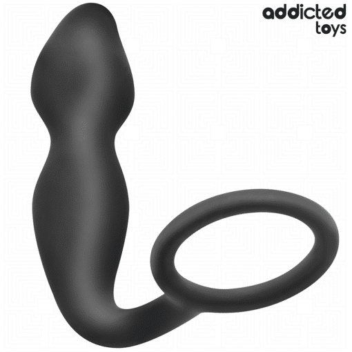 Addicted Toys – Silicone Anal Plug with Ring Model 2 - Image 2