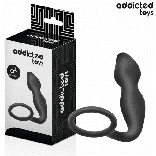 Addicted Toys – Silicone Anal Plug with Ring Model 2