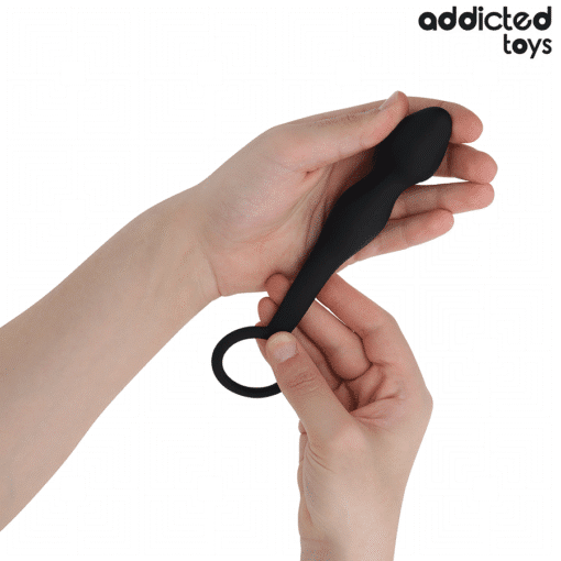 Addicted Toys – Silicone Anal Plug with Ring Model 3 - Image 3
