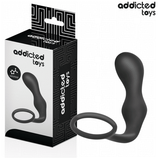 Addicted Toys – Silicone Anal Plug with Ring Model 3