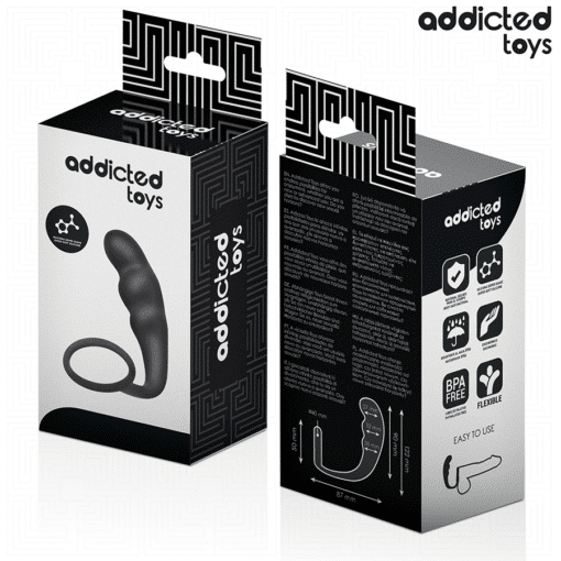 Addicted Toys – Silicone Anal Plug with Ring Model 4 - Image 6