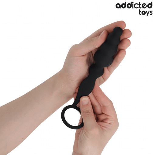 Addicted Toys – Silicone Anal Plug with Ring Model 5 - Image 3