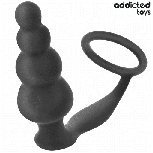 Addicted Toys – Silicone Anal Plug with Ring Model 5 - Image 2