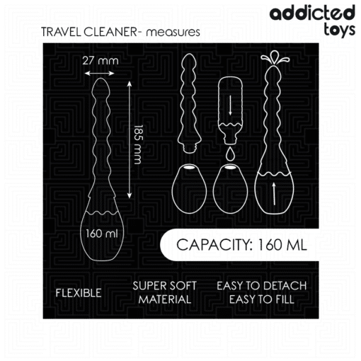 Addicted Toys - Travel Anal Cleaner Model 2 - Image 4