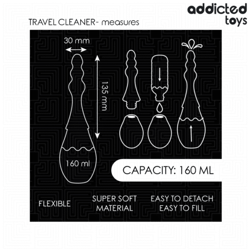 Addicted Toys - Travel Anal Cleaner Model 4 - Image 4