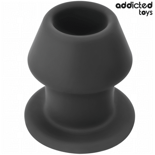Addicted Toys – Extreme Hollow Silicone Anal Plug Small 7.5CM - Image 7