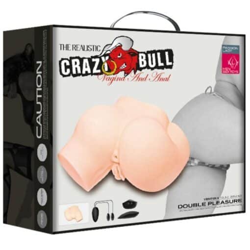 Crazy Bull - Passion Lady Butt with Realistic Vagina and Anus with Vibration