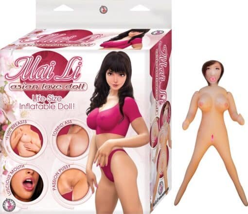 Mai Li Asian Love Doll Inflatable Life Size Doll - Vanilla