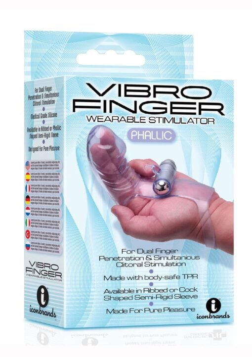 The 9's - VibroFinger Massager - Phallic