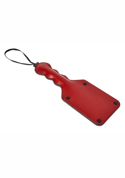 Sportsheets Saffron Square Paddle - Red - Image 4