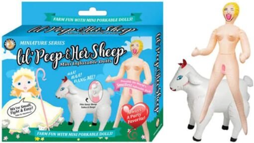 Spencer & Fleetwood - Lil' Peep & Her Sheep Mini Inflatable Dolls